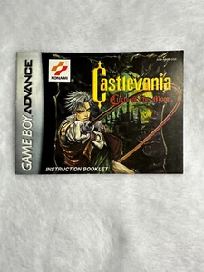 (NUR HANDBUCH) GBA Castlevania Circle of the Moon Gameboy Advance Booklet - Bild 1 von 2