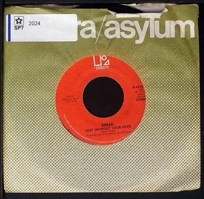 Bread - Change Of Heart - 7" single 45rpm record - Image 1 of 3