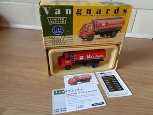 Vanguards VA7005 Bedford 'S' Type Tanker Mobilgas 1:64 Scale Ltd Edition - Picture 1 of 8