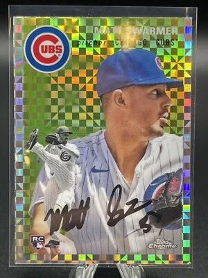 2023 Topps Chrome Platinum Anniversary X-Fractor Refractor Matt Swarmer RC #29 - Image 1 of 2