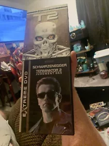 T2 Extreme DVD Terminator 2: Judgement Day 2 Disc Set (1991) w/ Slipcover Sleeve - Picture 1 of 5