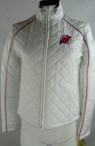 New Jersey Devils NHL G-III Women's Puffer Jacket Cover