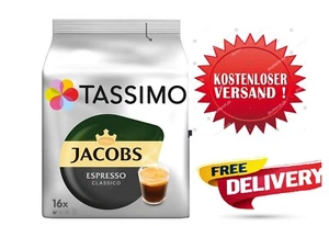 TASSIMO Rainforest Jacobs Espresso Classico T Discs 5x16 Drinks Coffee Capsules - Bild 1 von 6