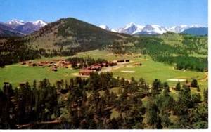 Vintage Postcard Colorado Estes Park Confererence Y M C A Front Range Matthews - Picture 1 of 2