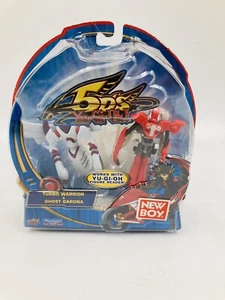 Yugioh 5Ds Turbo Warrior & Ghost Gardna Upper Deck Playmates Figures MOC - Imagen 1 de 3