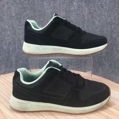 Tênis de corrida Vionic Shoes feminino 7.5 Shayla cano baixo com cadarço camurça azul - Imagem 1 de 4