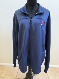 Vintage Nike Lebron James Jacke Herren XL Blau Full Zip Track Athletic Logo - Bild 1 von 1