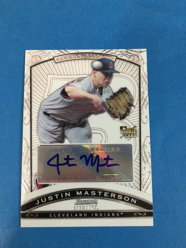 F141,310  2009 Bowman Sterling #JM Justin Masterson AUTO (RC) - Image 1 of 1