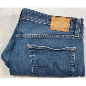 AG Adriano Goldschmied Pants Mens 40x30* Blue The Everett Slim Straight 360 - Picture 1 of 11