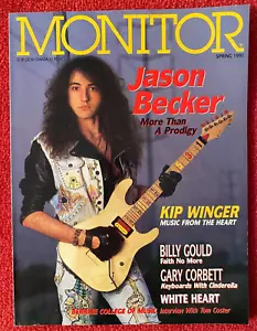 PEAVEY Monitor - "JASON BECKER - More Than a Prodigy" - 1991 - 88 Seiten - absolut neuwertig!!! - Bild 1 von 2