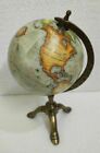 Carte du monde nautique 6 pouces globe laiton ornement antique métal support maison et table déco