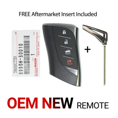 2018-20 Lexus LS500 NEW OEM Smart Keyless Remote Key 8990H-50010 HYQ14FBF - Image 1 of 4