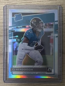 2020 Donruss Optic Holo #198 C.J. Henderson Rated Rookie RC JAGUARS - Bild 1 von 2