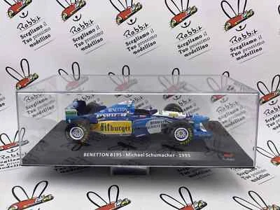 DIE CAST 1/24 " BENETTON B195 MICHAEL SCHUMACHER - 1995 " AUTO DA CORSA - Immagine 1 di 2
