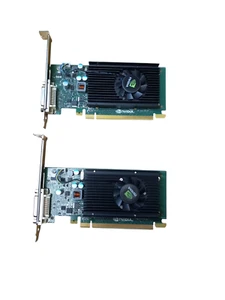 *Lot pair Of 2* Nvidia NVS 315 1GB DDR3 PCIe Graphics Card - Picture 1 of 5
