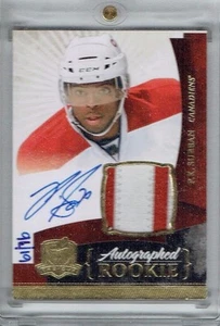 10-11 UD Upper Deck The Cup  P K Subban  /76  Gold Spectrum  Rookie  Patch  Auto - Picture 1 of 1