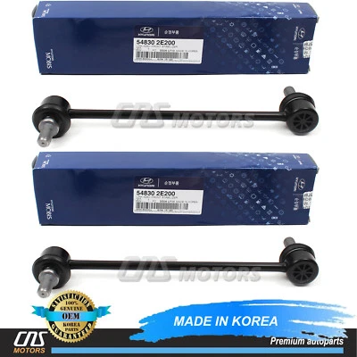 GENUINE Stabilizer Bar Link 2PCS FRONT for 05-10 Tucson Sportage 548302E200 Foto 1 de 4