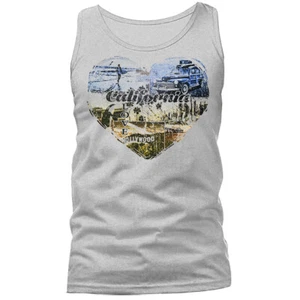 Golden State California Hollywood Love Graphic Tank Top - Bild 1 von 7