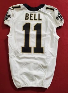 New Orleans Saints #11 Reggie Bell NFL Game-Issued Road Jersey - 67171 - Bild 1 von 6