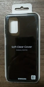 Coque/Coque souple noire originale pour Galaxy A32 5G - Fabriquée par Samsung - Photo 1 sur 7