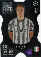 Champions League EXTRA 2022/23 Card XS17 - Federico Chiesa - Pro Elite Chrome X