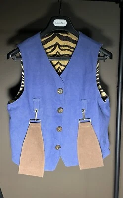 Chaleco vaquero hecho a mano personalizado Foto 1 de 4