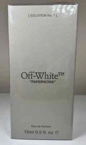 Off-White Paperwork Solution No. 1 - 15ml Eau De Parfum - Unisex Fragrance - Picture 1 of 7