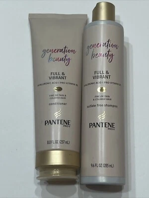 Pantene Generation Beauty Full &Vibrant Shampoo with Hyaluronic & conditioner - Image 1 of 2