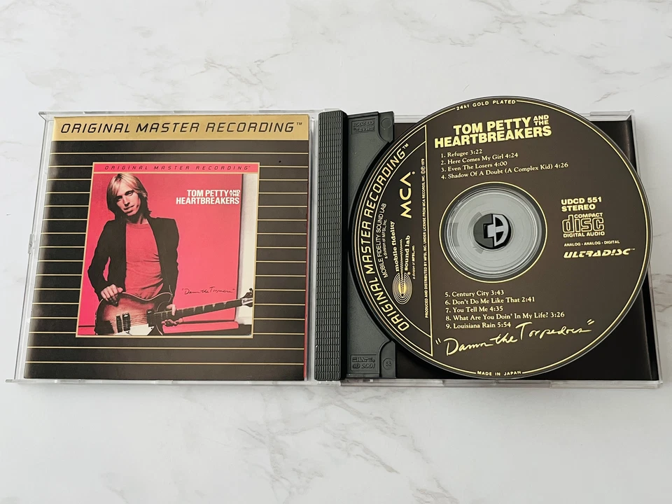 Tom Petty Damn The Torpedoes CD MFSL ULTRADISC JAPAN 24KT GOLD LIMITED ED. RARE! - Image 1 of 4