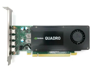 NVIDIA QUADRO K1200 4GB GDDR5 PCIe 2.0 x16 Graphics Card - Image 1 of 3