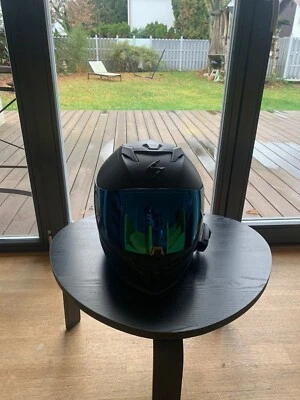 scorpion exo 520 evo (senna, verspiegeltes visier, normales visier und pinlock) - Bild 1 von 4