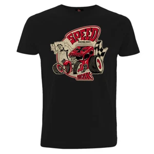 Racing Kult T-Shirt Hot Rod Speedfreak Schwarz - Bild 1 von 3
