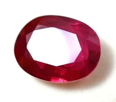 9.70 Ct Natural Pinkish Red Ruby AAA+ Quality Fantastic Certified Treated Gem - Image 1 of 4