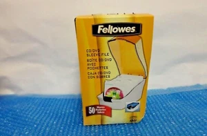 Fellowes - 50-Disc CD Sleeve File - Picture 1 of 4