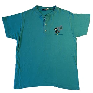 VTG ~ Walt Disney World 20 Magical Years Anniversary 3 Button Tee Single Stitch - Picture 1 of 14