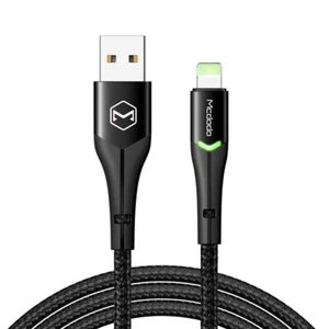 LED Fast Charging Cable Mcdodo USB C For Type C/iPhone Long Lasting Unbreakable - Picture 1 of 16