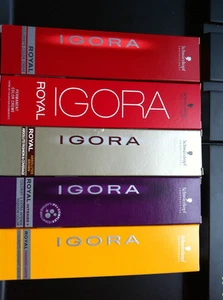1 x Schwarzkopf Igora Royal Permanent Hair Color 60ml (Any Color) - Picture 1 of 1