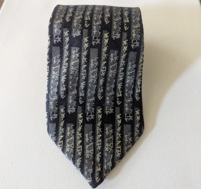 Colección de corbata de seda de colección J Garcia para hombre catorce caballeros eruditos escritura china Foto 1 de 4