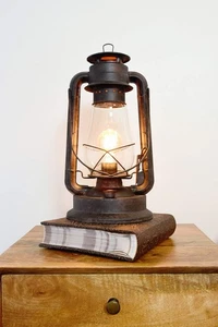 Lantern Table Lamp - Picture 1 of 9