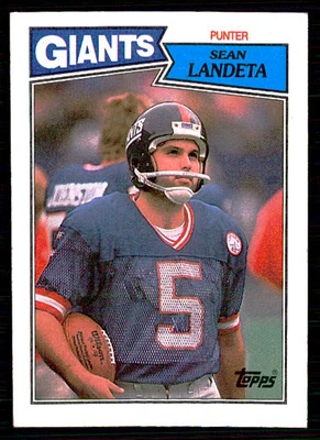 1987 Topps - Sean Landeta #20 - Image 1 of 2