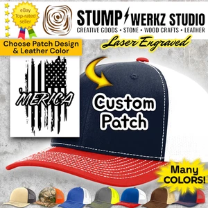Gorra de béisbol personalizada de camionero Richardson bandera de Estados Unidos de Estados Unidos - Imagen 1 de 23