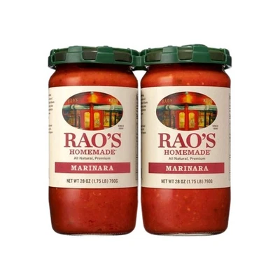 Raos 自制 Marinara 酱汁 28 盎司罐装 2 件全天然优质面食 — 第 1/4 张图片