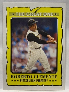 2021 Topps Heritage Baseball CLEMENTE 'THE GREAT ONE' INSERT - YOU PICK (a380) - Picture 1 of 6