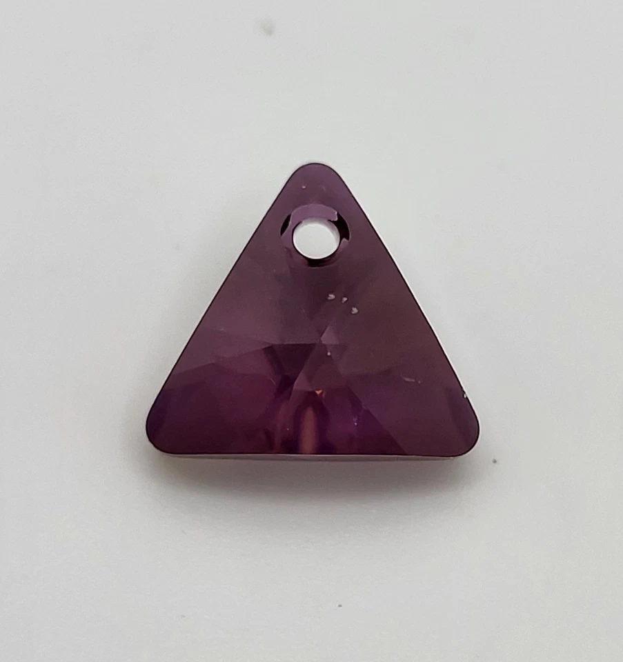 Colgante Triángulo 6628 Cristal Swarovski Sombra Lila 12mm; Púrpura Foto 1 de 1
