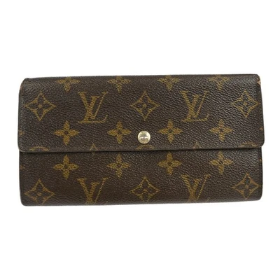 LOUIS VUITTON MONOGRAM PORTEFEUILLE SARAH PURSE WALLET M61734 CA4131 XX38445 - Image 1 of 4