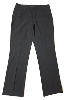 BRIGGS NEW YORK Women's Pull-On Dress Pants Size 10 Black Elastic Waist - Image 1 of 4