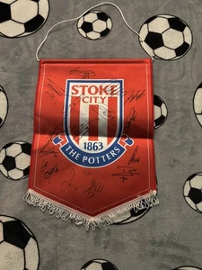 Stoke City Signed Pendant late 00s to 10s squad signed - Picture 1 of 5