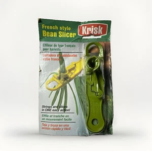 Stringer et trancheuse fèves vertes style français vintage Krisk Made in Australia vert - Photo 1/4
