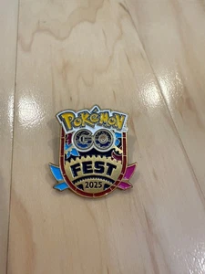 Pokémon GO Fest 2025 OFFICIAL Pin  - Exclusive [SHIPS TODAY] - Picture 1 of 1