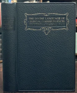 DIVINE LANGUAGE OF CELESTIAL CORRESPONDENCES - Turnbull, 1926 - SPIRIT, SOUL - Picture 1 of 17